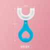 מברשת ה-U לתינוקות בצבע ורוד